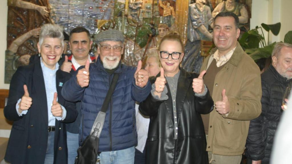 Homenaje a José Salgado en Os Mallos.