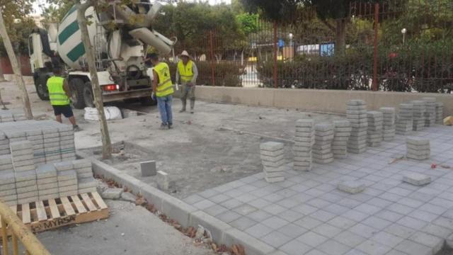 Obras de mejora de movilidad en calles de Alicante. Ayuntamiento de Alicante.
