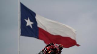 Pecco Bagnaia durante la segunda sesión de entrenamientos libres del GP de Las Américas.