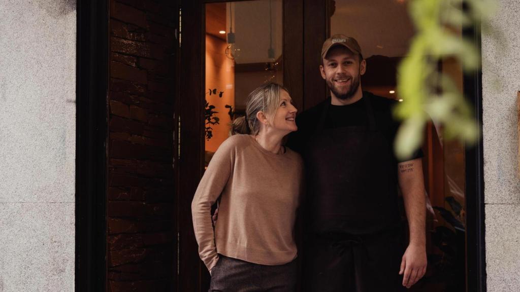 Aaron Quaife y Patricia Grandío, al frente de Bolboreta.