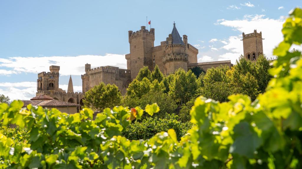 El castillo de Olite, en Navarra, donde se encuentra la sede del consejo regulador.