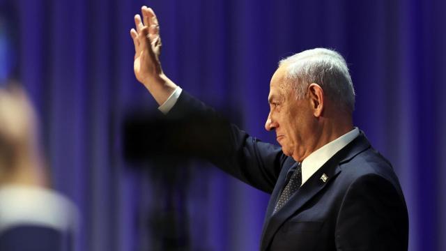 El primer ministro israelí, Benjamin Netanyahu, la semana pasada en una conferencia sobre antisemitismo.