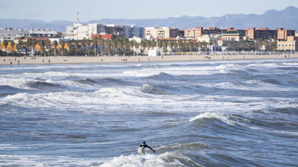 Playa de la Malva-rosa de Valencia, imagen de archivo. Europa Press / Jorge Gil