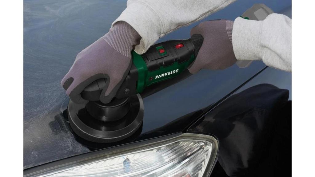 Pulidora recargable 20 V de Lidl.