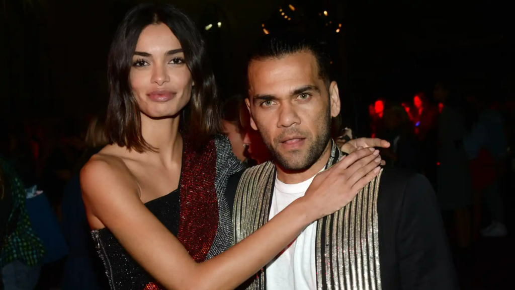 Joana San y Dani Alves.