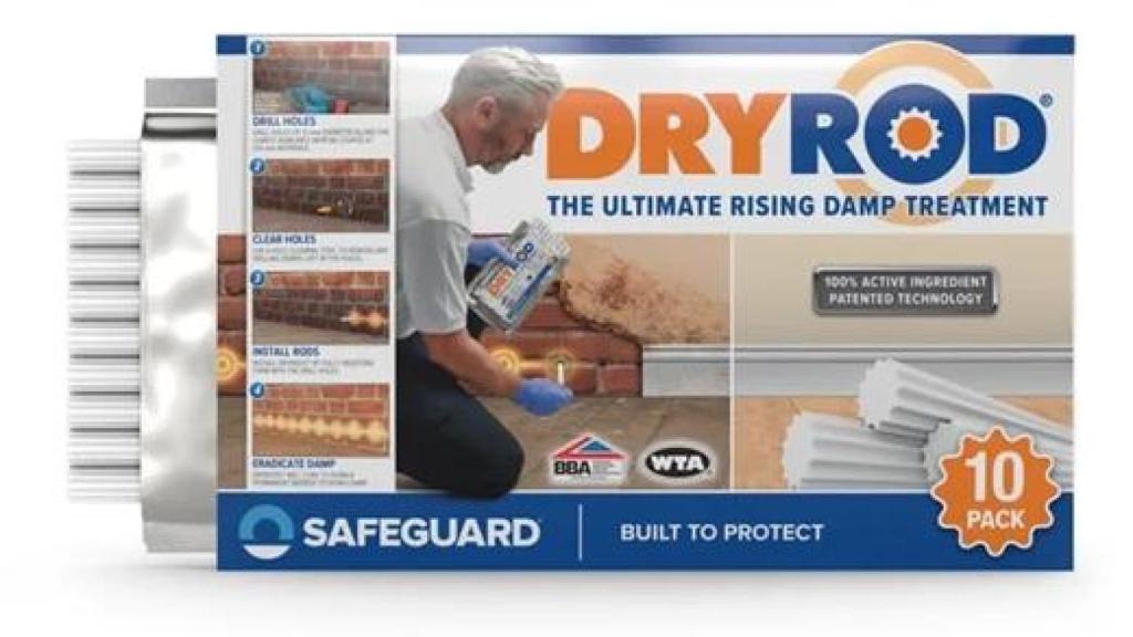 Dryrod barritas secadoras antihumedad para paredes húmedas de Leroy Merlin.