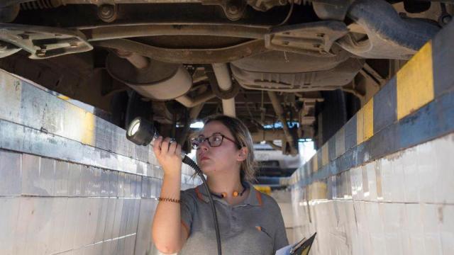Una ITV en Castilla y León