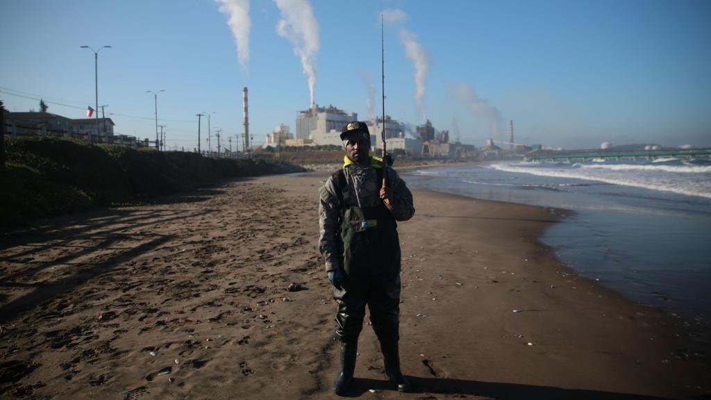 Una imagen tomada en la playa de Las Ventanas (Chile).