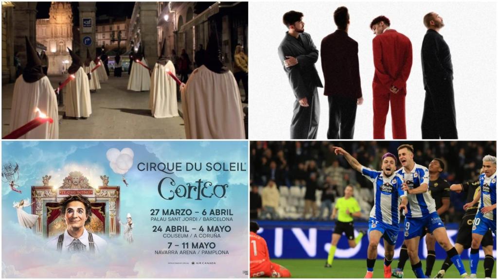 Estos son los grandes eventos del mes de abril 2025 en A Coruña