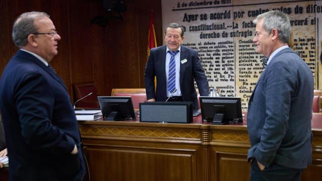 El ingeniero Teodoro Velázquez, durante su comparecencia en el Senado este lunes. Jesús Hellín / Europa Press
