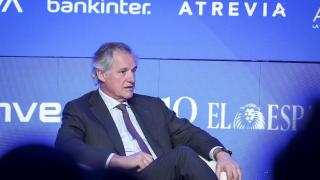 José Manuel Entrecanales, presidente y CEO de Acciona, durante su intervención en la primera jornada del Wake Up, Spain 2025! 'Los desafíos de España ante el nuevo orden mundial'.