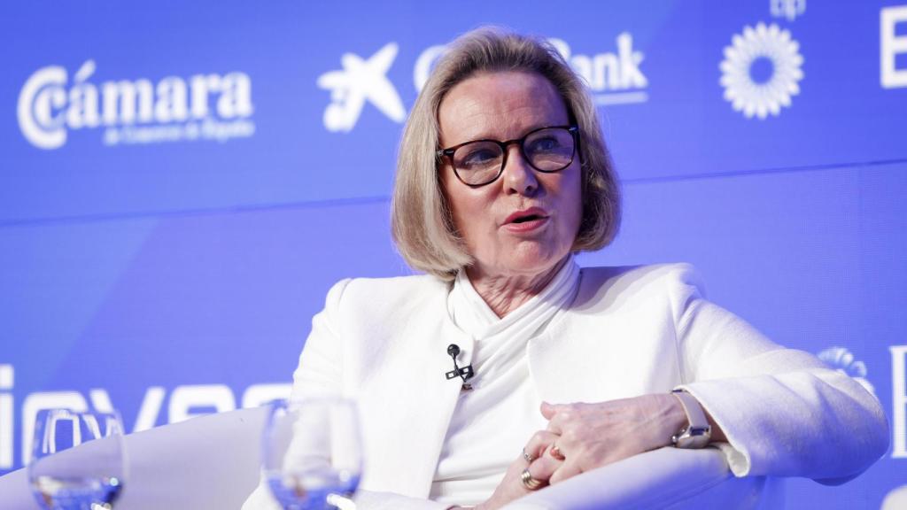 Belén Garijo, CEO de Merck, durante su intervención en la primera jornada del Wake Up, Spain 2025! 'Los desafíos de España ante el nuevo orden mundial'.