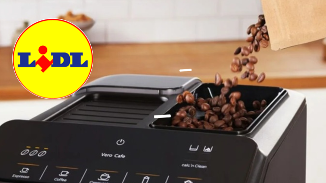 Bosh serie 2 cafetera superautomática de Lidl.