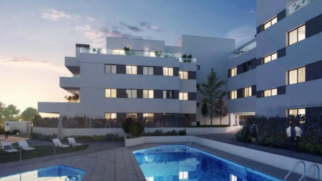 Recreación de los pisos de Retamar de la Huerta.