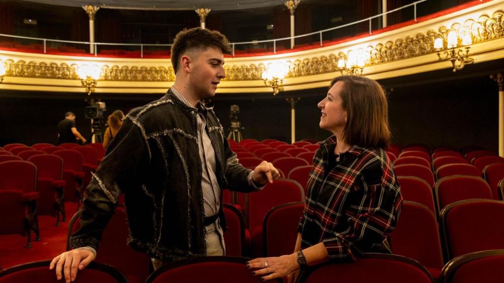 Juanjo Bona en el Teatro Principal.