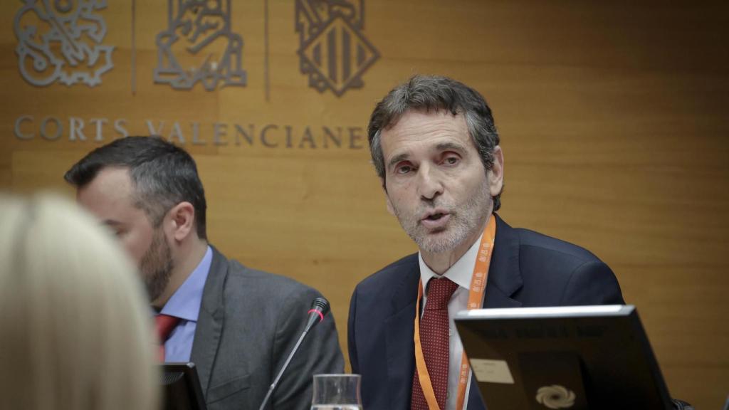 El presidente de À Punt, Vicente Ordaz. José Cuéllar / Corts