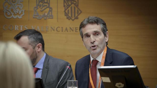 El presidente de À Punt, Vicente Ordaz. José Cuéllar / Corts