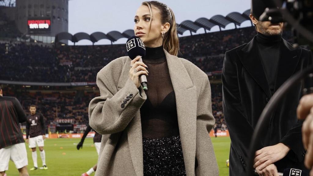 Diletta Leotta, presentadora de Dazn Italia
