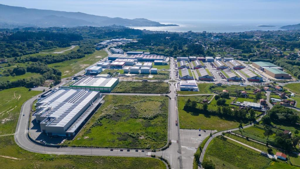 Uno de los parques industriales adscritos a la Zona Franca de Vigo