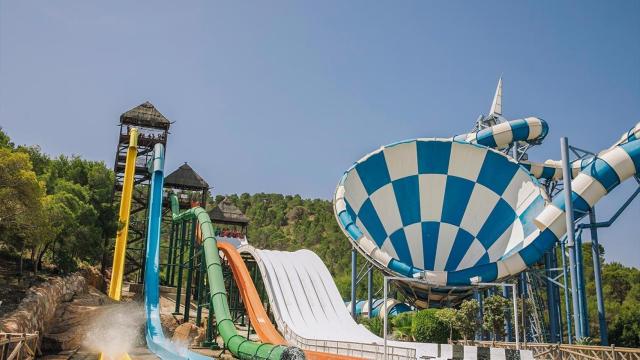 Algunas atracciones de Aqualandia