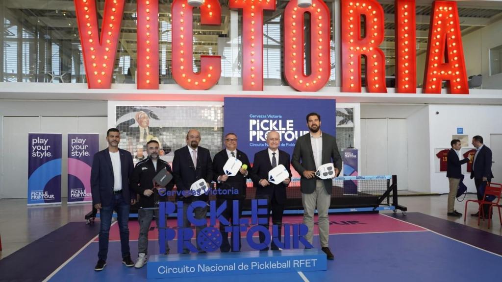 Presentación del Circuito Nacional de Pickleball en Cervezas Victoria.