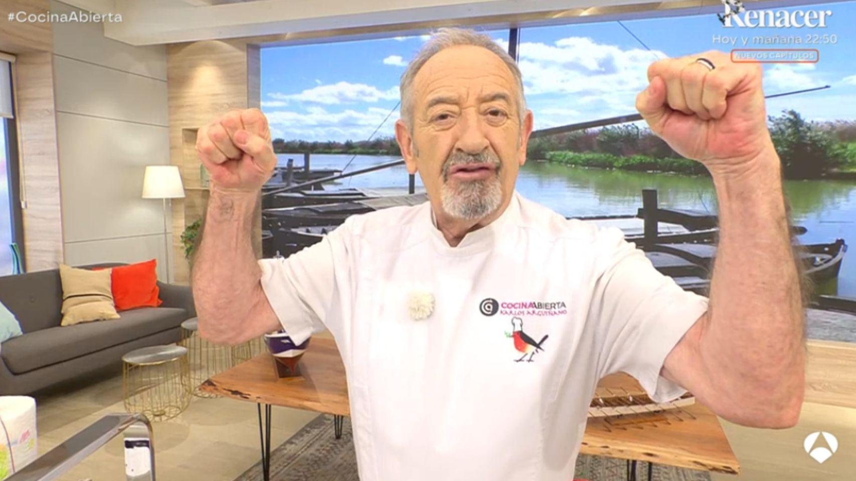 Karlos Arguiñano, en 'Cocina abierta'