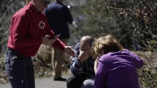 Familiares de los fallecidos en la mina de Degaña