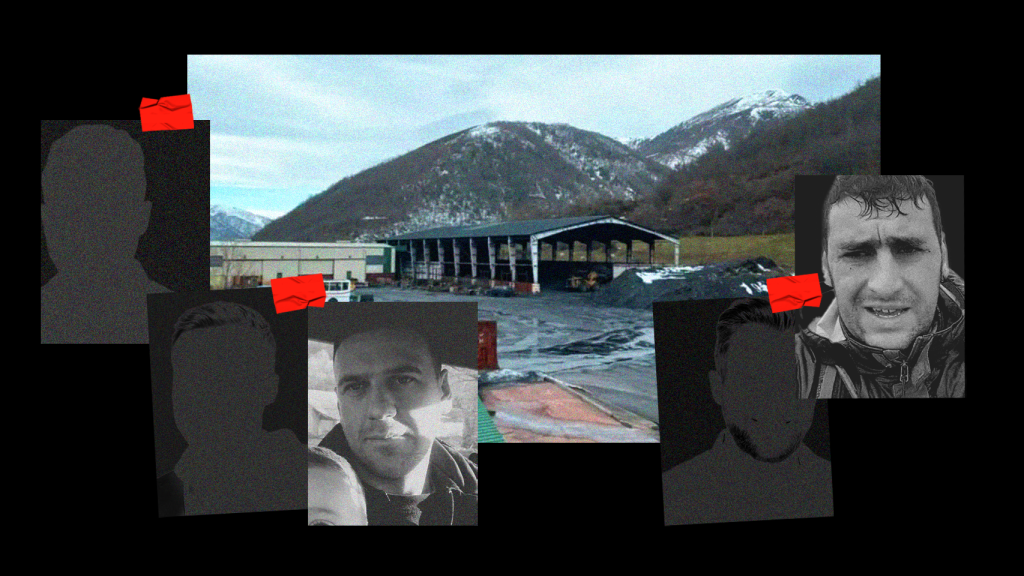 En la imagen, David Álvarez y Jorge Carro (de 33 y 32 años, respectivamente), las dos personas más jovenes de los fallecidos tras el accidente en la mina de Cerredo.