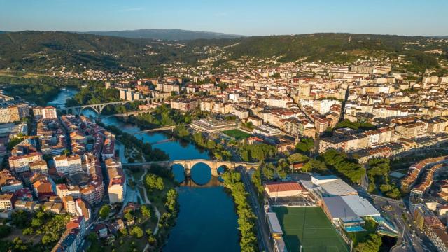 Vista de Ourense.