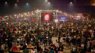 La Burger Fest en Avilés (Asturias), el pasado mes de febrero