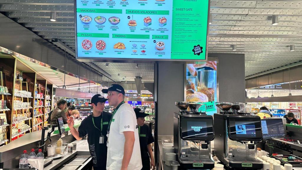 The Hungry Club, en la Terminal 4 del Aeropuerto Adolfo Suárez de Madrid.