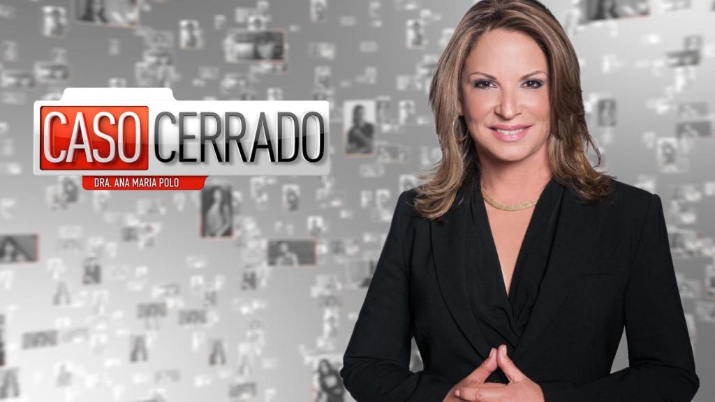 Imagen promocional de 'Caso Cerrado', con Ana María Polo.