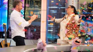 Pablo Motos y María del Monte en 'El Hormiguero'.