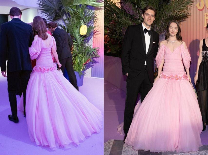 La Princesa, con un vestido de Giambattista Valli.