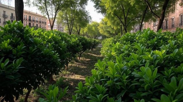 ⁠La lucha de Barcelona contra el cambio climático: así es el nuevo 'superbosque urbano' que crece en esta zona de la ciudad