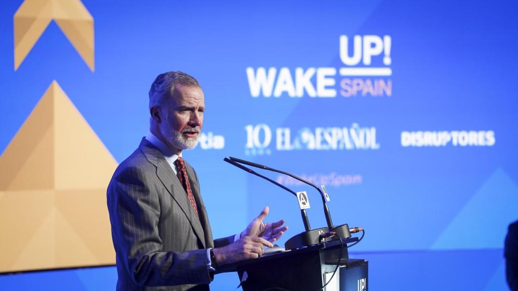 Su Majestad Don Felipe VI, Rey de España en la inauguración del Wake Up, Spain 2025!