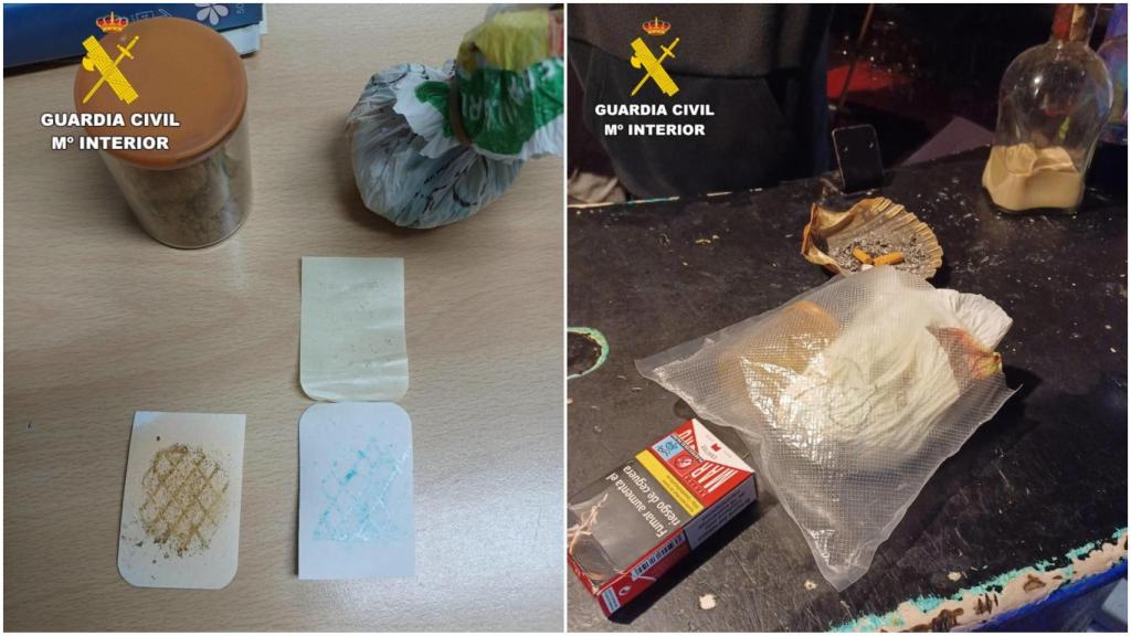 Detenido el dueño de un local de Sada (A Coruña) al que se le incautó cocaína, hachís y marihuana