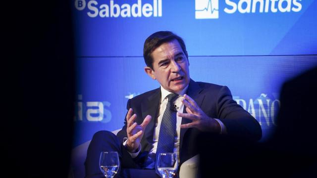 Carlos Torres, presidente de BBVA, durante su intervención en Wake Up, Spain!