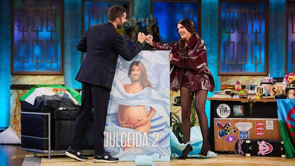 David Broncano y Dulceida en 'La Revuelta'.