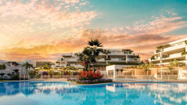 Infografía de la nueva promoción de Exxacon en Casares.