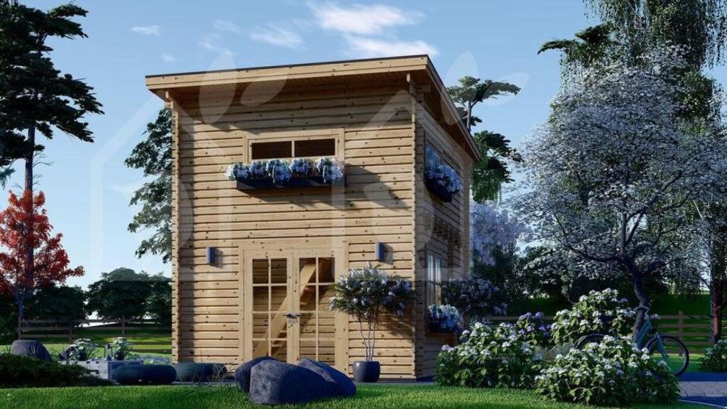 Caseta de madera prefabricada modelo Avignon F.