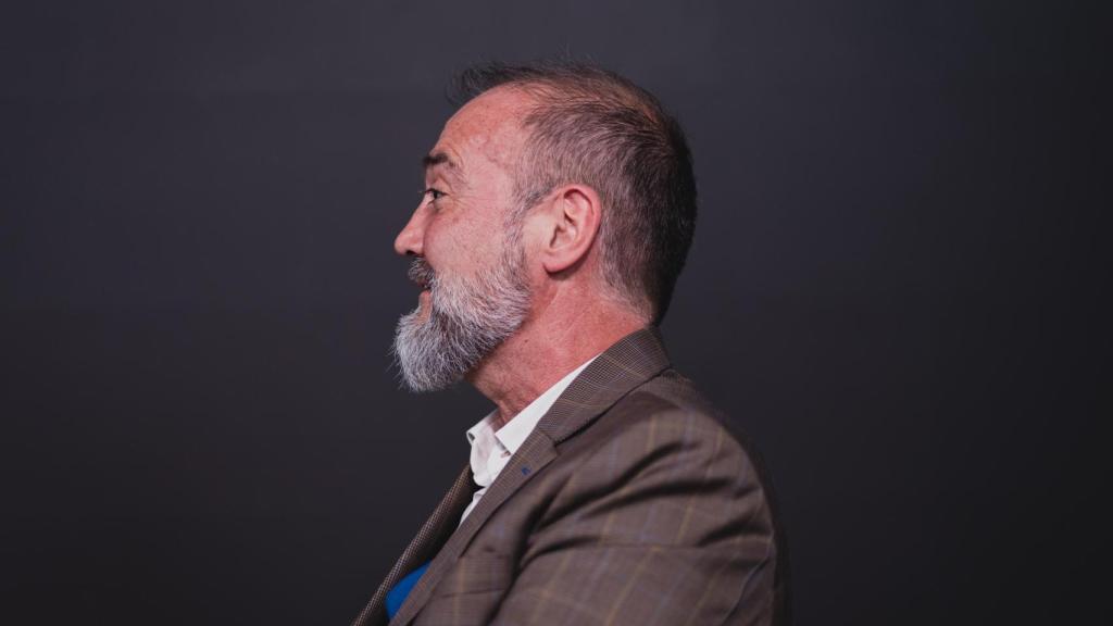 Fernández durante la charla.