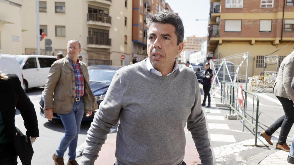 El presidente de la Generalitat valenciana, Carlos Mazón, asiste a las fiestas de la Magdalena, imagen de archivo.Europa Press / Carme Ripollés