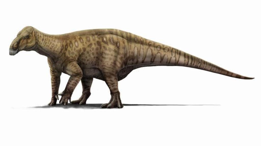 Dinosaurio Iguanodon galvensis