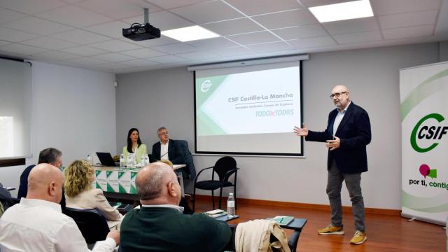 Intervención de Miguel Bora, presidente nacional de CSIF.