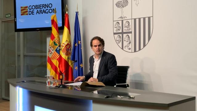 El consejero de Hacienda, Roberto Bermúdez de Castro, este martes.