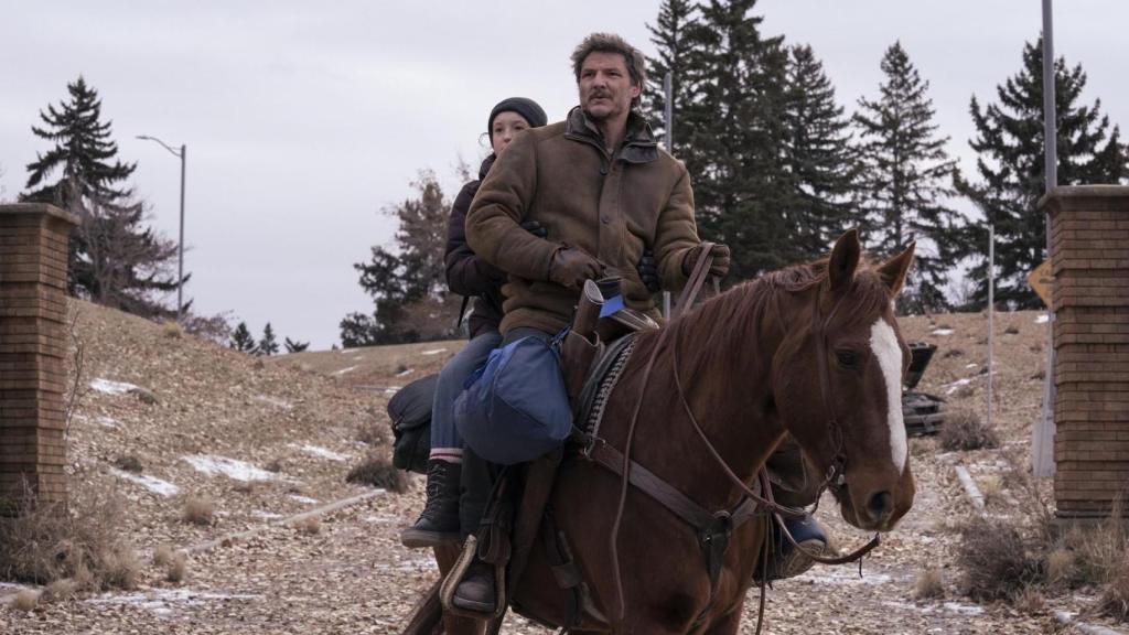 El actor en la serie 'The last of us'.