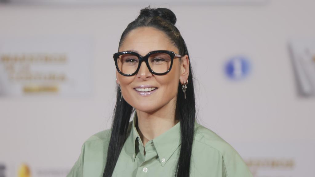 Rosa López en la presentación de Maestros de la Costura Celebrity.