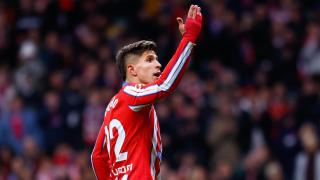 Giuliano Simeone, en un partido del Atlético de Madrid