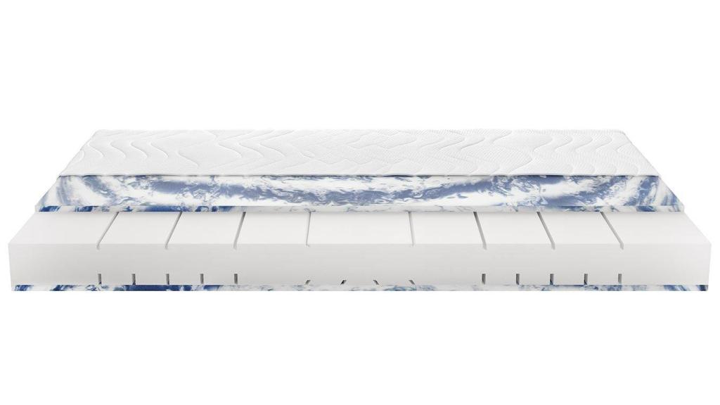 Colchón reversible de espuma de gel.